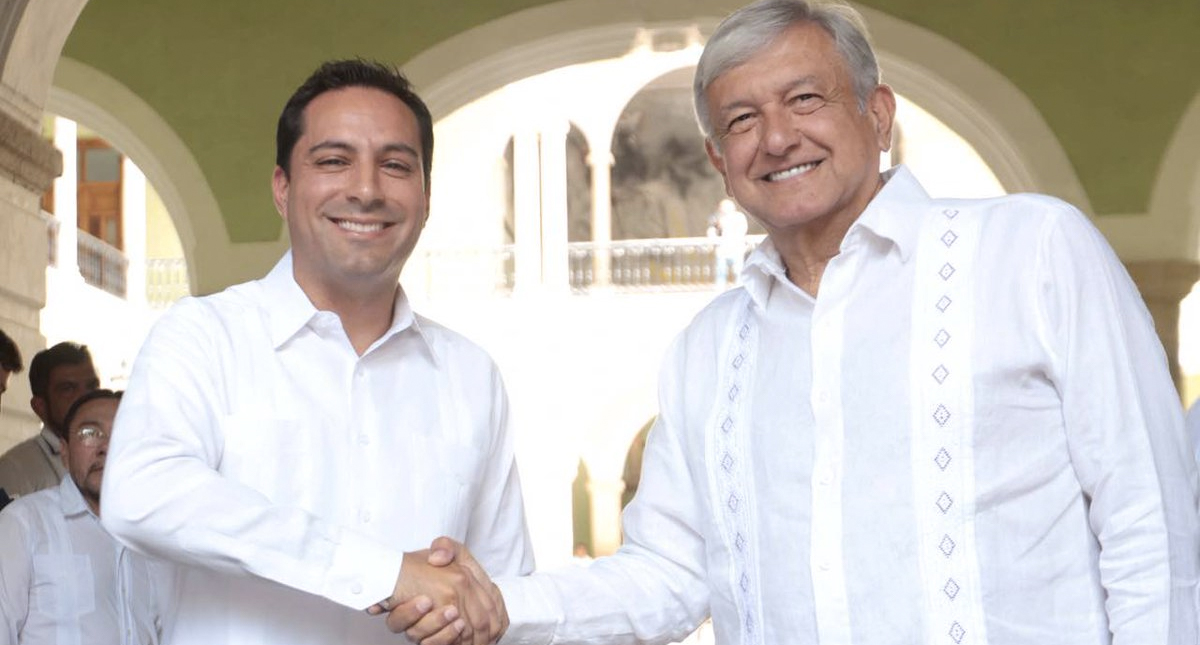 López Obrador se reúne con gobernador de Yucatán López Obrador se reúne con gobernador de Yucatán