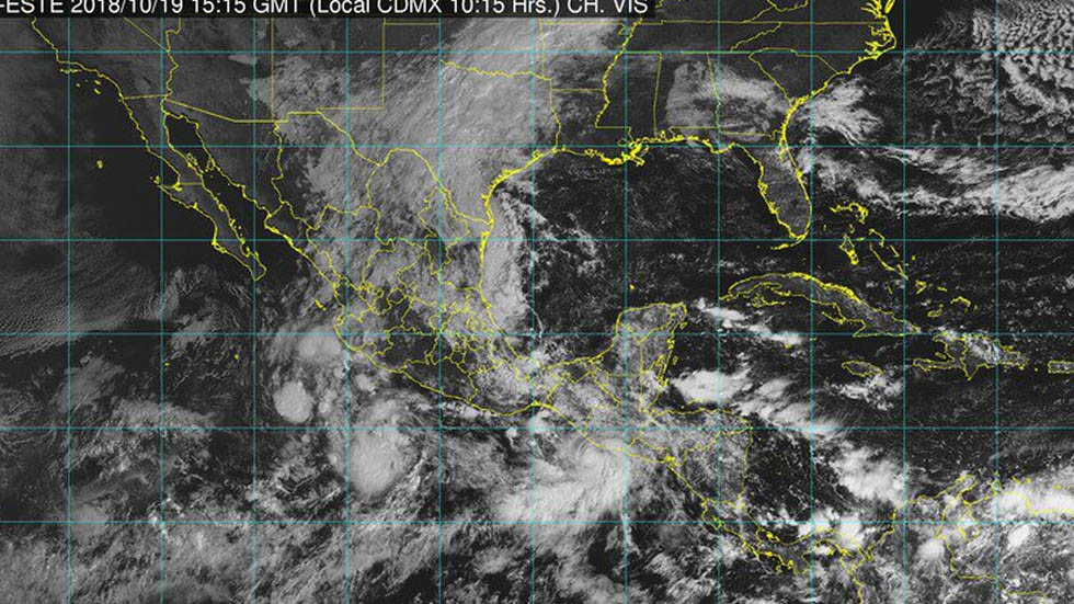 Se forma tormenta tropical Vicente. Prevén lluvias intensas en Oaxaca y Veracruz