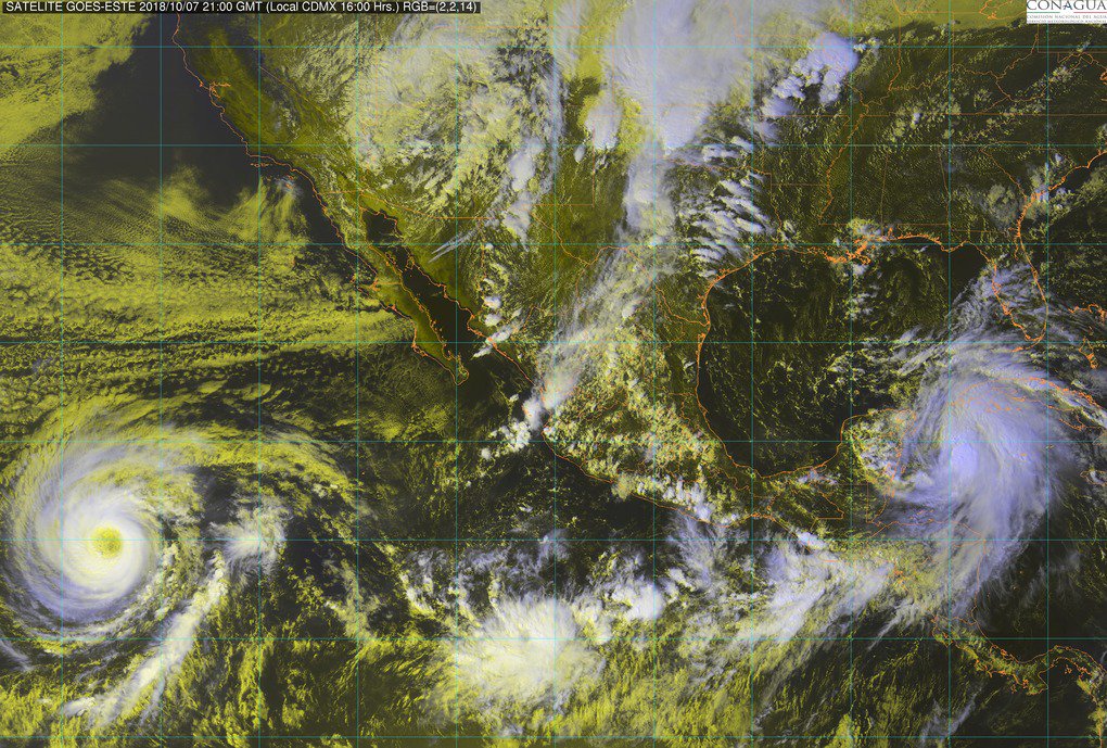 Tormenta tropical Michael mantiene en alerta a la cuenca del Atlántico, Caribe y Golfo de México