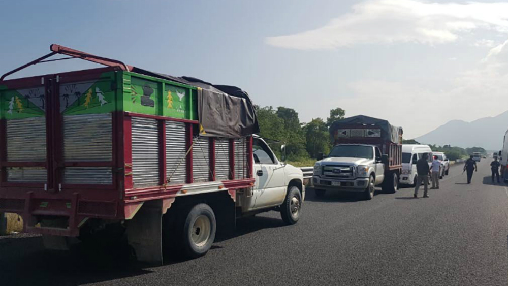 Rescatan a 99 migrantes en el Istmo de Tehuantepec; ocho son menores - migrantes-asegurados-istmo-2