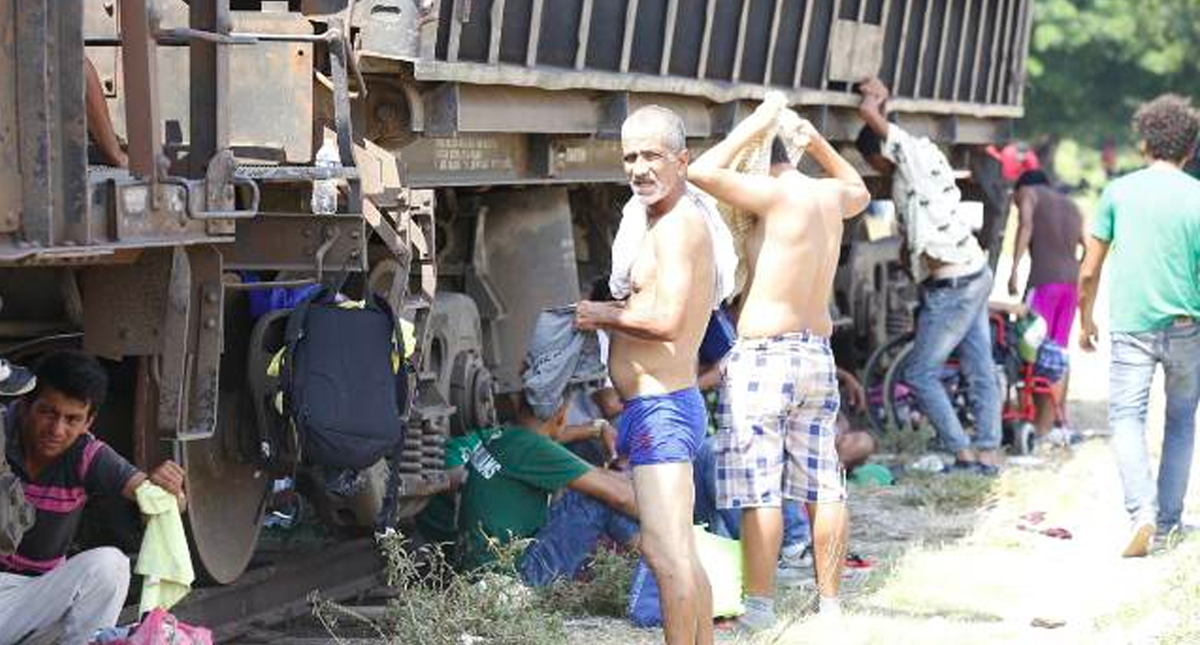 Integrantes de la caravana planeaban subir a ‘La Bestia’