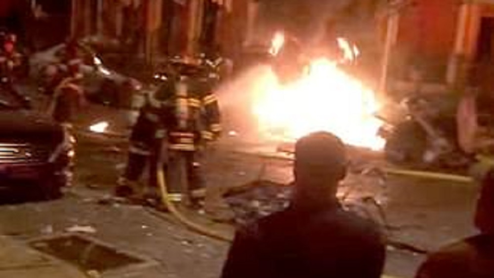 #Video Misteriosa explosión de auto mata a tres en Pennsylvania