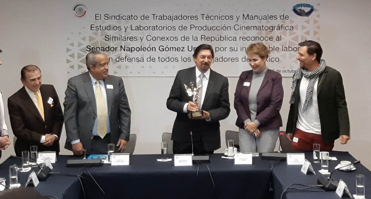 Destapan a Gómez Urrutia como presidente del Congreso del Trabajo - napoleon-gomez-urrutia-reconocimiento