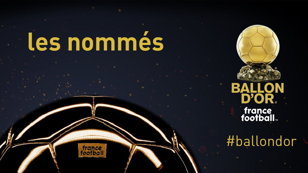 Los primeros 15 nominados al Balón de Oro