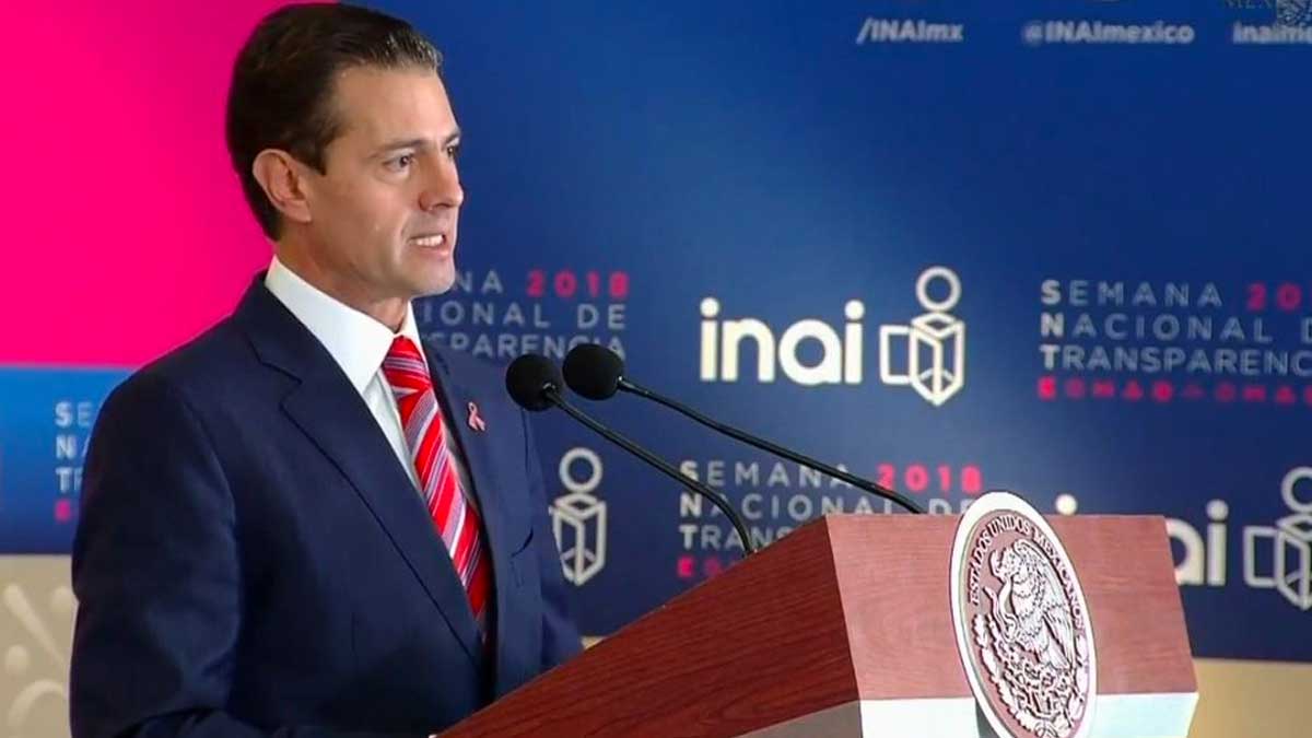 México es uno de los países con mejor regulación en transparencia: EPN