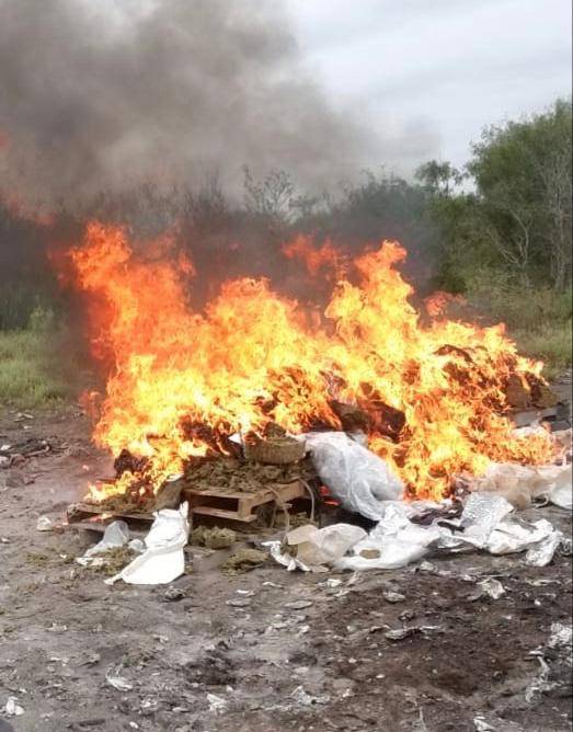 Destruyen más de dos toneladas de narcóticos en Tamaulipas - pgr-quema-narcoticos-2