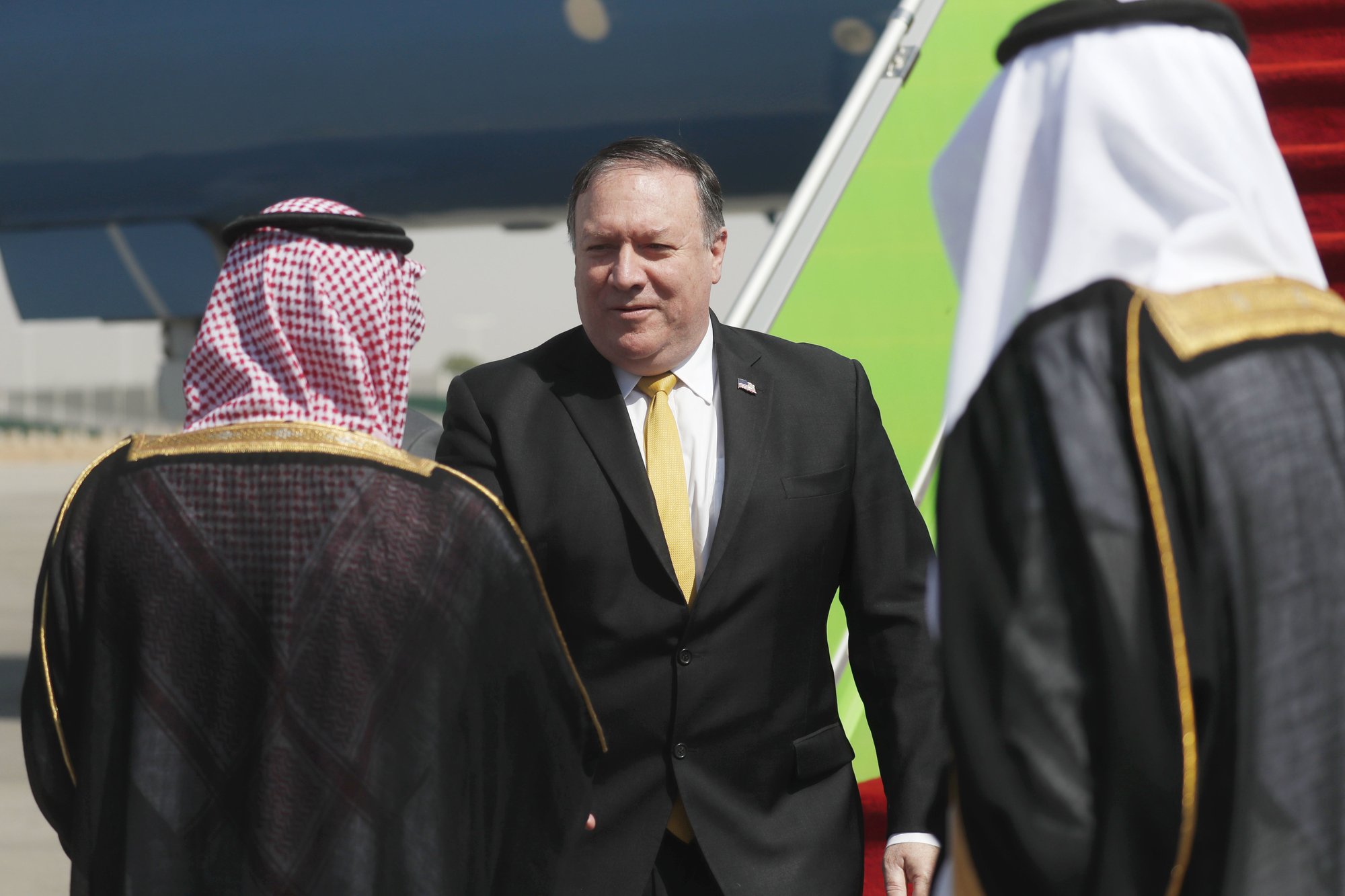 Pompeo llega a Riad por caso de periodista desaparecido - pompeo-riad2