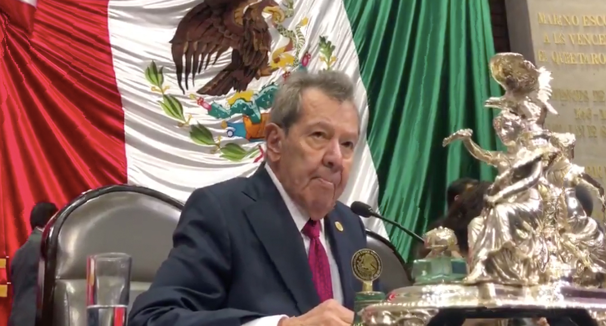 Llega Muñoz Ledo a la Cámara de Diputados Llega Muñoz Ledo a la Cámara de Diputados