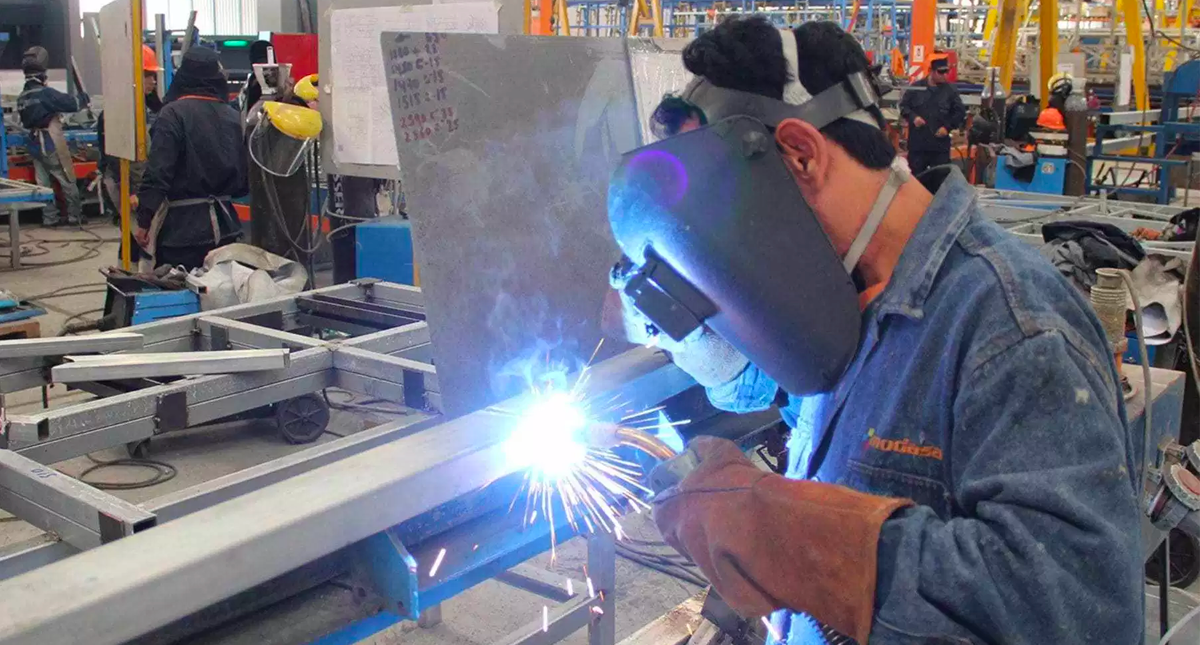 Producción industrial en México crece 0.2 por ciento anual en agosto