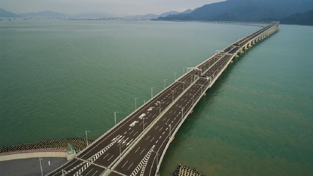 Inauguran el puente más largo del mundo en China - puente-hong-kong-zhuhai-macao-china-1