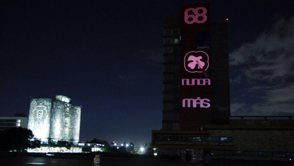 Con paloma de la paz, UNAM rinde homenaje a víctimas del 68