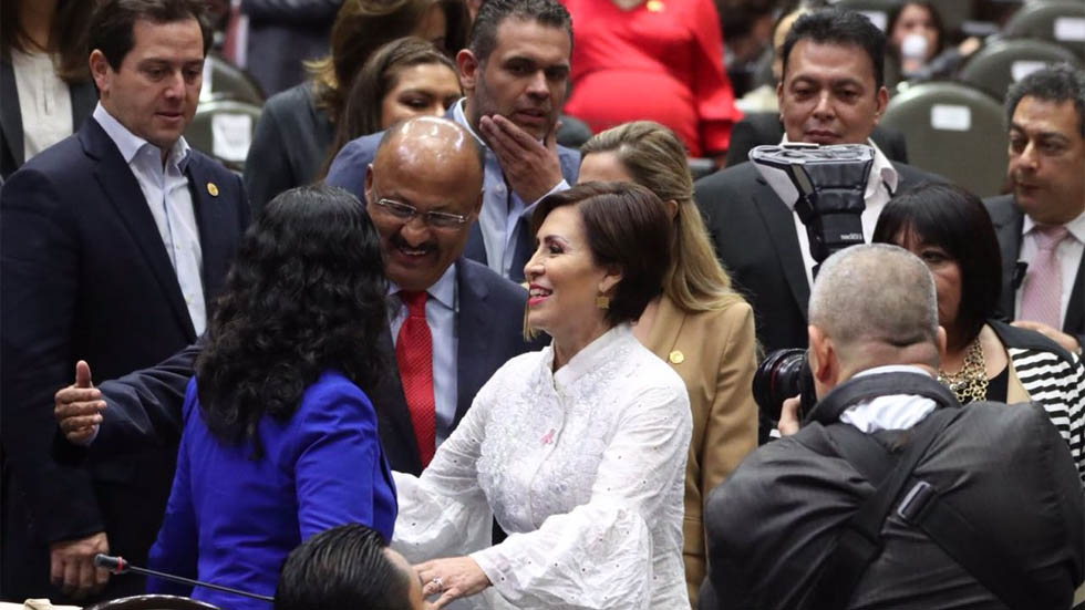 Rosario Robles recibe críticas por la estafa maestra en su comparecencia - rosario-robles-camara-de-diputados-3