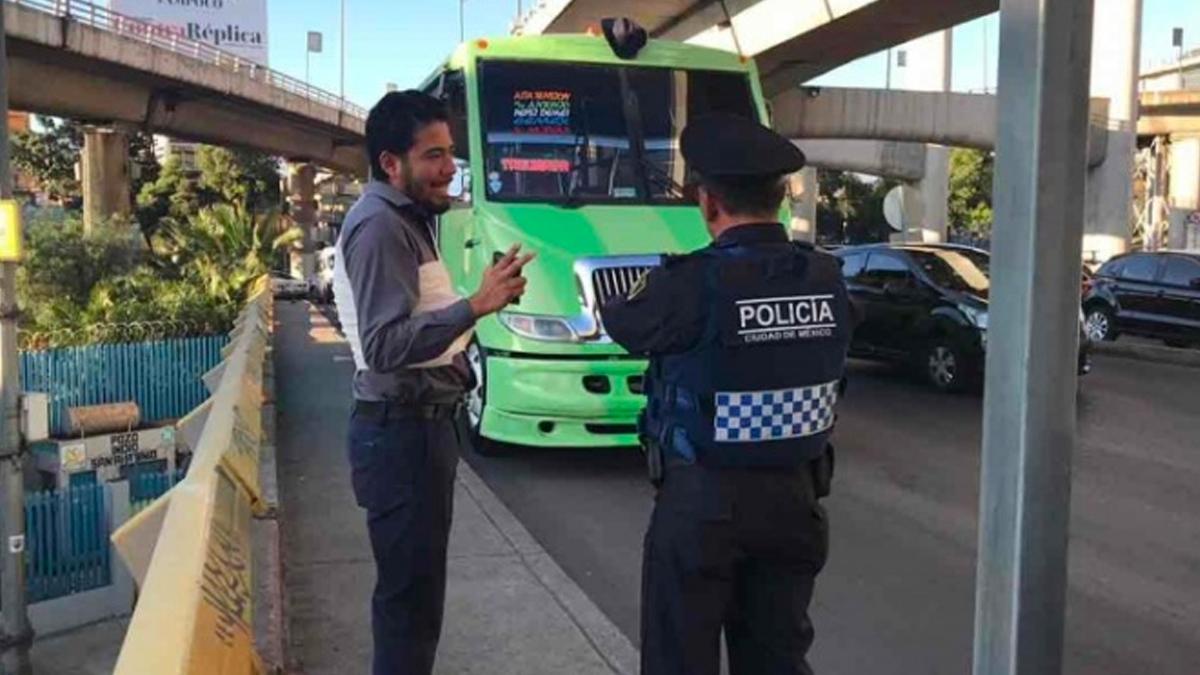 Camión de la Ruta 46 atropella a ciclista en lateral de Periférico
