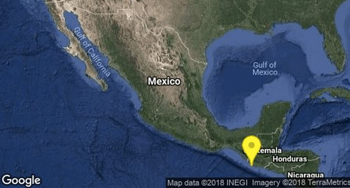 Se registra sismo de 5.4 en Guatemala