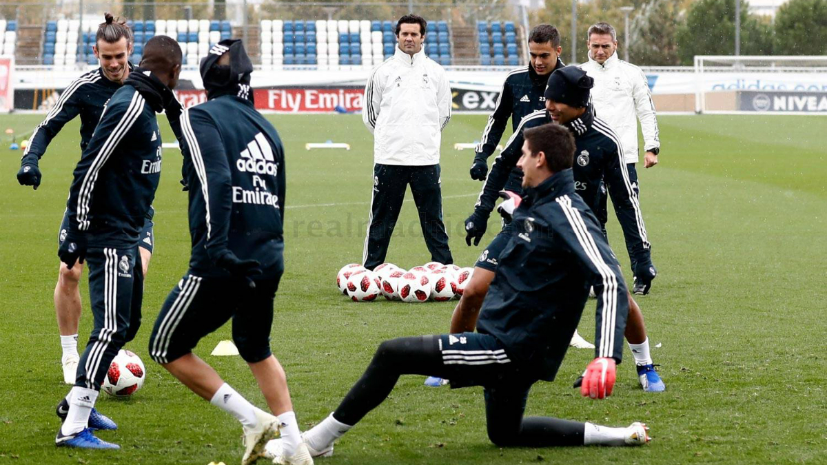 Real Madrid confirma a Solari como su entrenador - solari-real-madrid-entrenamiento