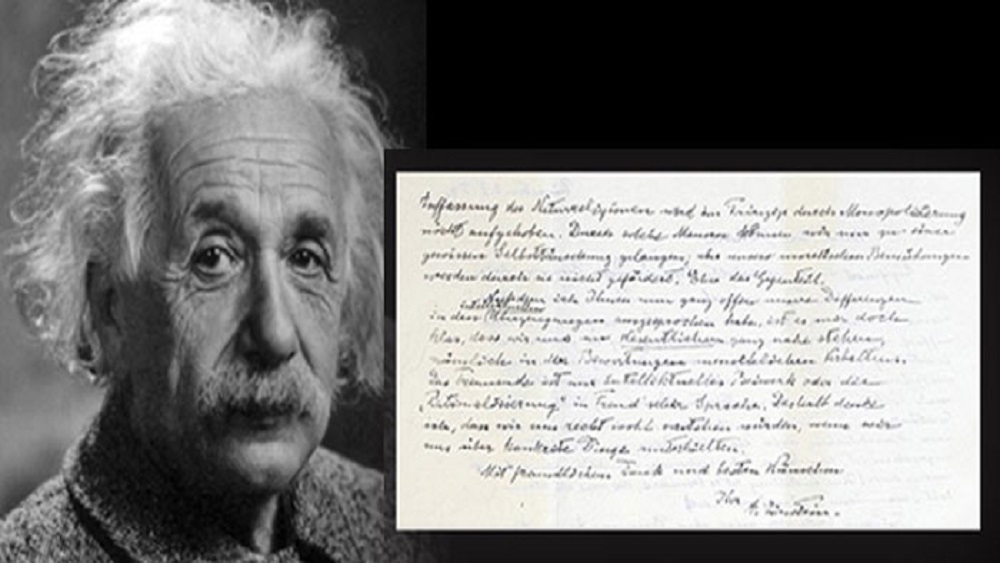 Subastarían carta de Einstein contra Dios en 1.5 mdd - subastarian-carta-de-einstein-contra-dios-en-15-mdd