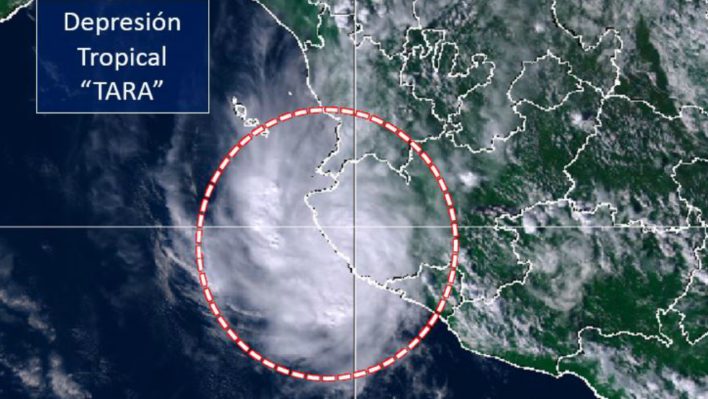 ‘Tara’ se degrada a depresión tropical