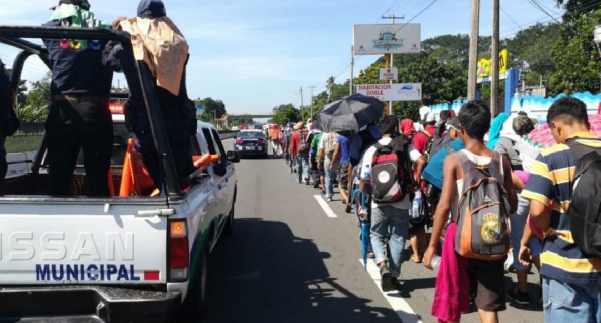 Ingresa tercera caravana de migrantes a México