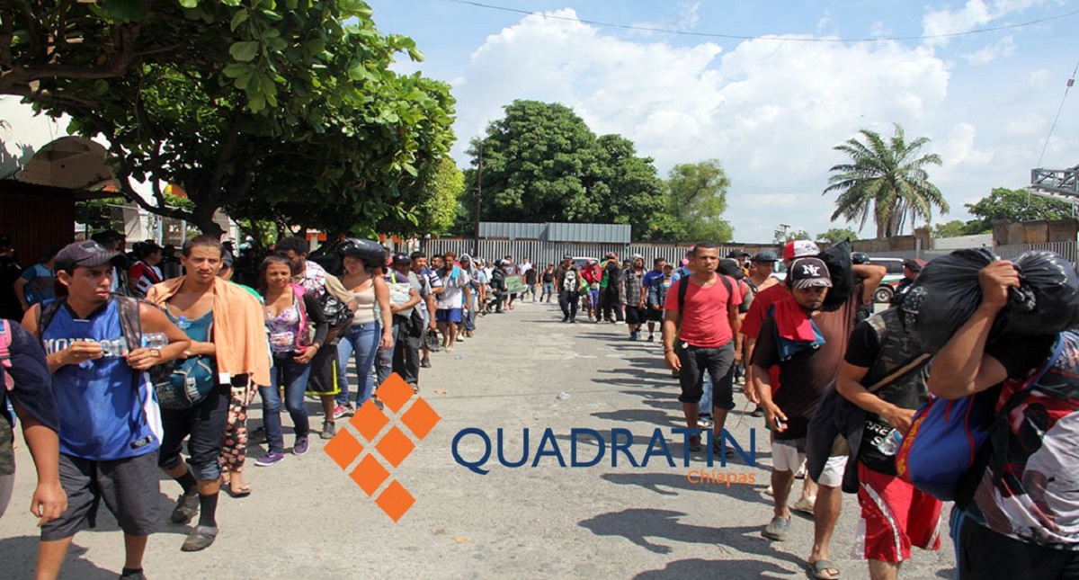 Ingresa tercera caravana de migrantes a México - tercera-caravana-migrante