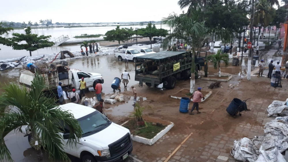 Tlacotalpan bajo el agua: caudal del Papaloapan aumentará