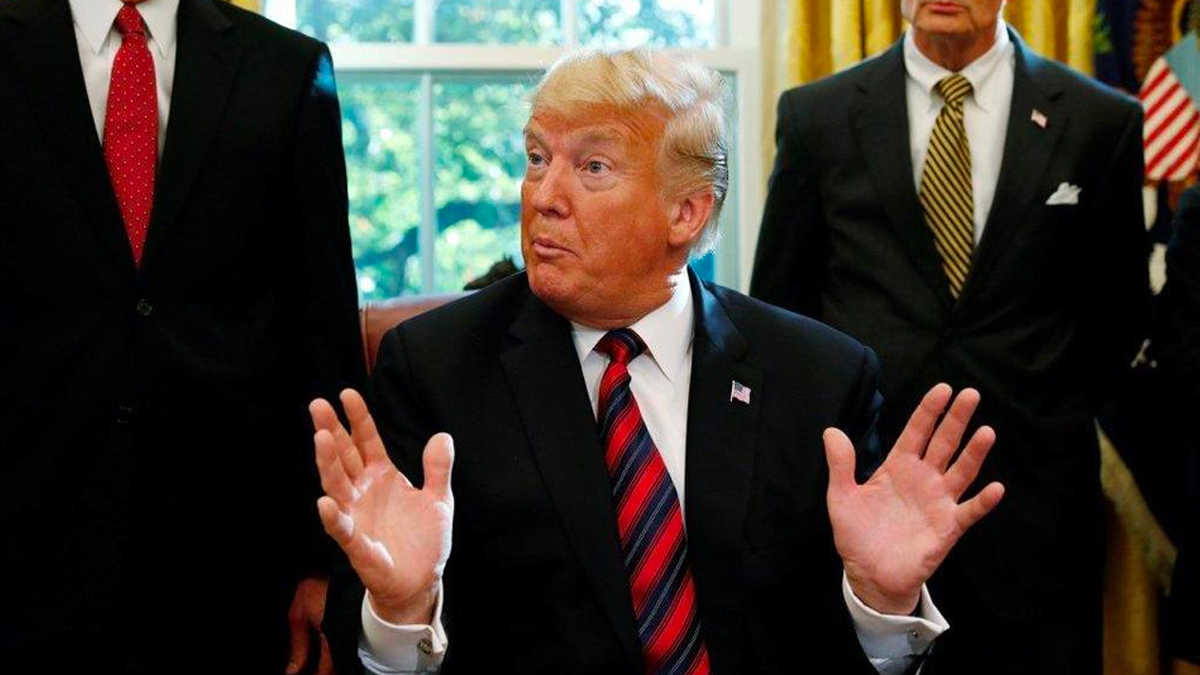 Trump reconoce que no hay pruebas de personas del Medio Oriente en caravana Trump reconoce que no hay pruebas de personas del Medio Oriente en caravana