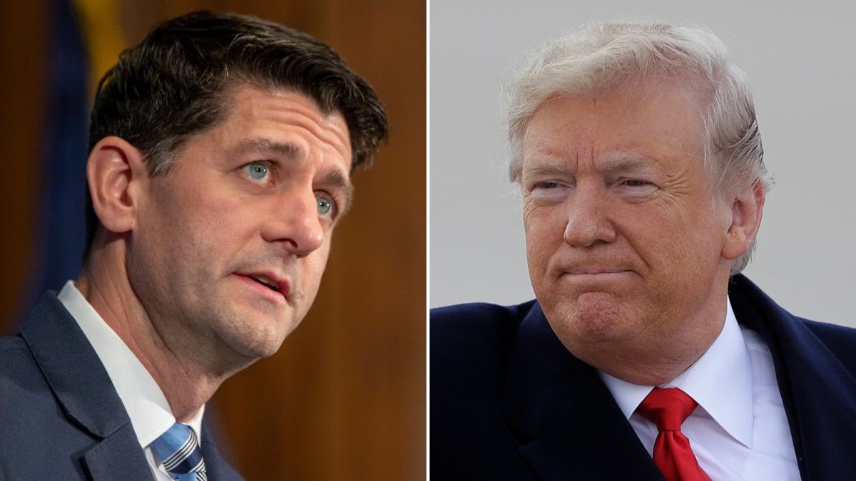Donald Trump arremete contra Paul Ryan por derecho a la ciudadanía