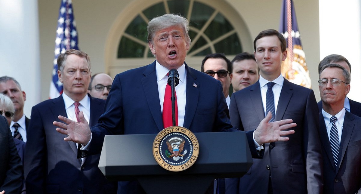 Trump afirma que ha recibido críticas favorables por USMCA - trump-se-pronunciara-sobre-el-muro-fronterizo-en-noviembre