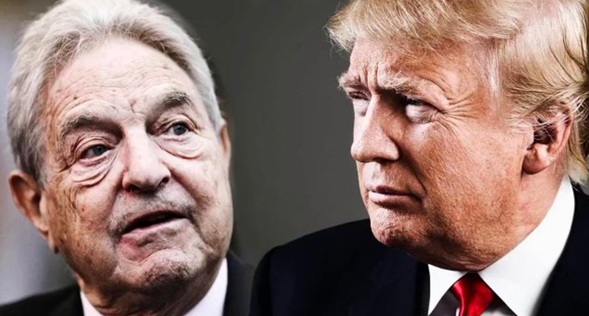 Trump insinúa que Soros estaría financiando caravana de migrantes