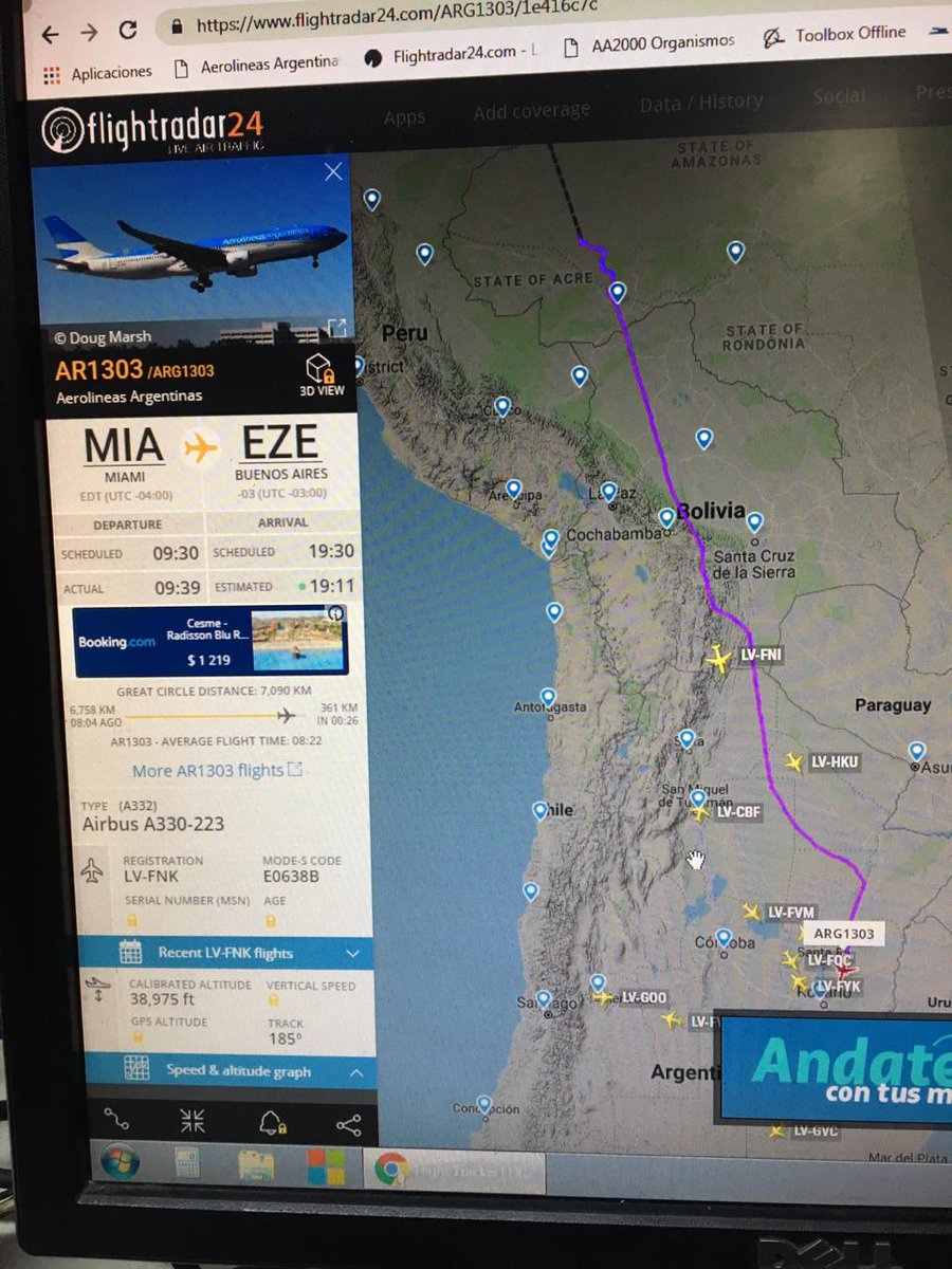 #Video Turbulencia deja 15 heridos durante vuelo de Aerolíneas Argentinas - turbulencia