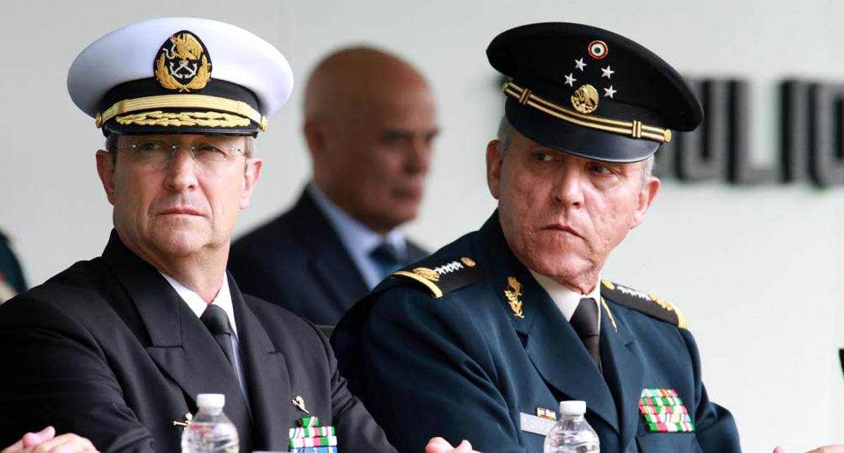 Confirma López Obrador reunión con Cienfuegos y Soberón - vidal-francisco-soberon-y-salvador-cienfuegos