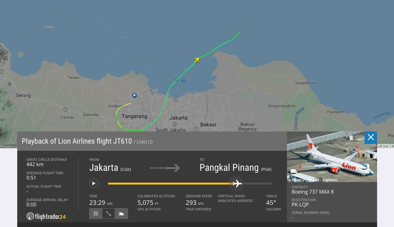 Se estrella en el mar vuelo de Lion Air con 188 personas a bordo - vuelo-yakarta