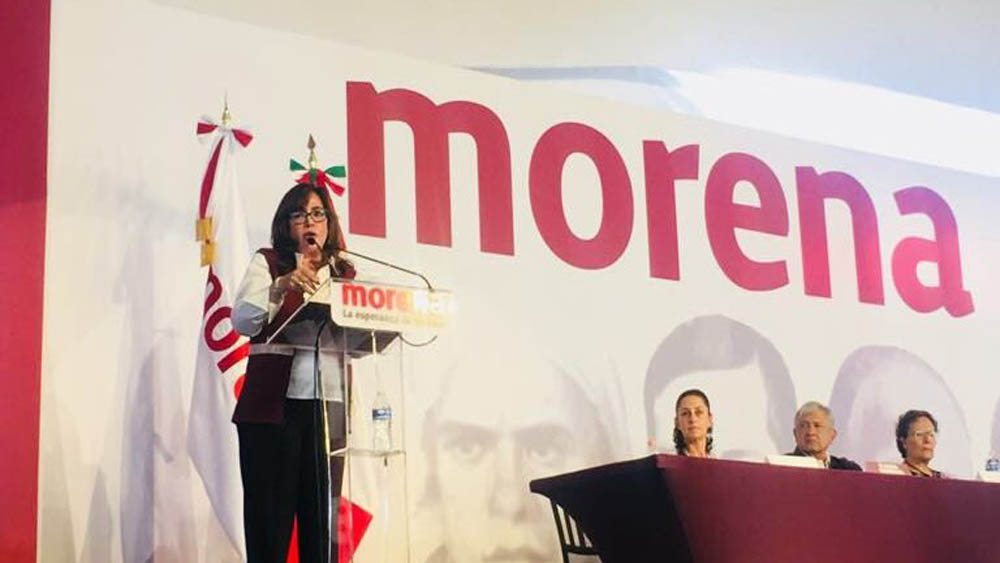 Hackean Twitter de Yeidckol Polevnsky