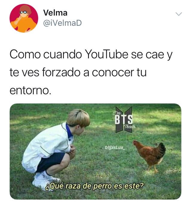 Estos fueron los memes luego de la caída de YouTube - youtube-memes-5