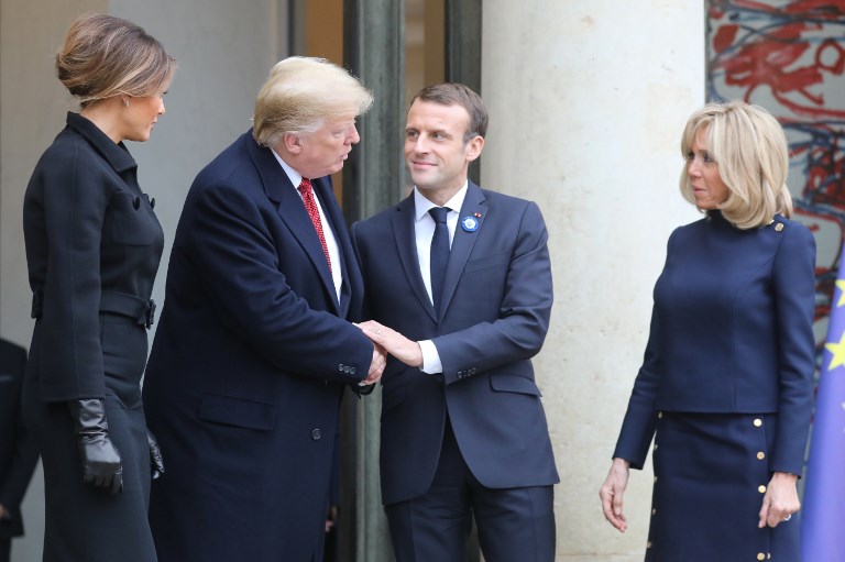 Macron intenta reducir tensión con Trump sobre defensa europea - 000-1aq3sz