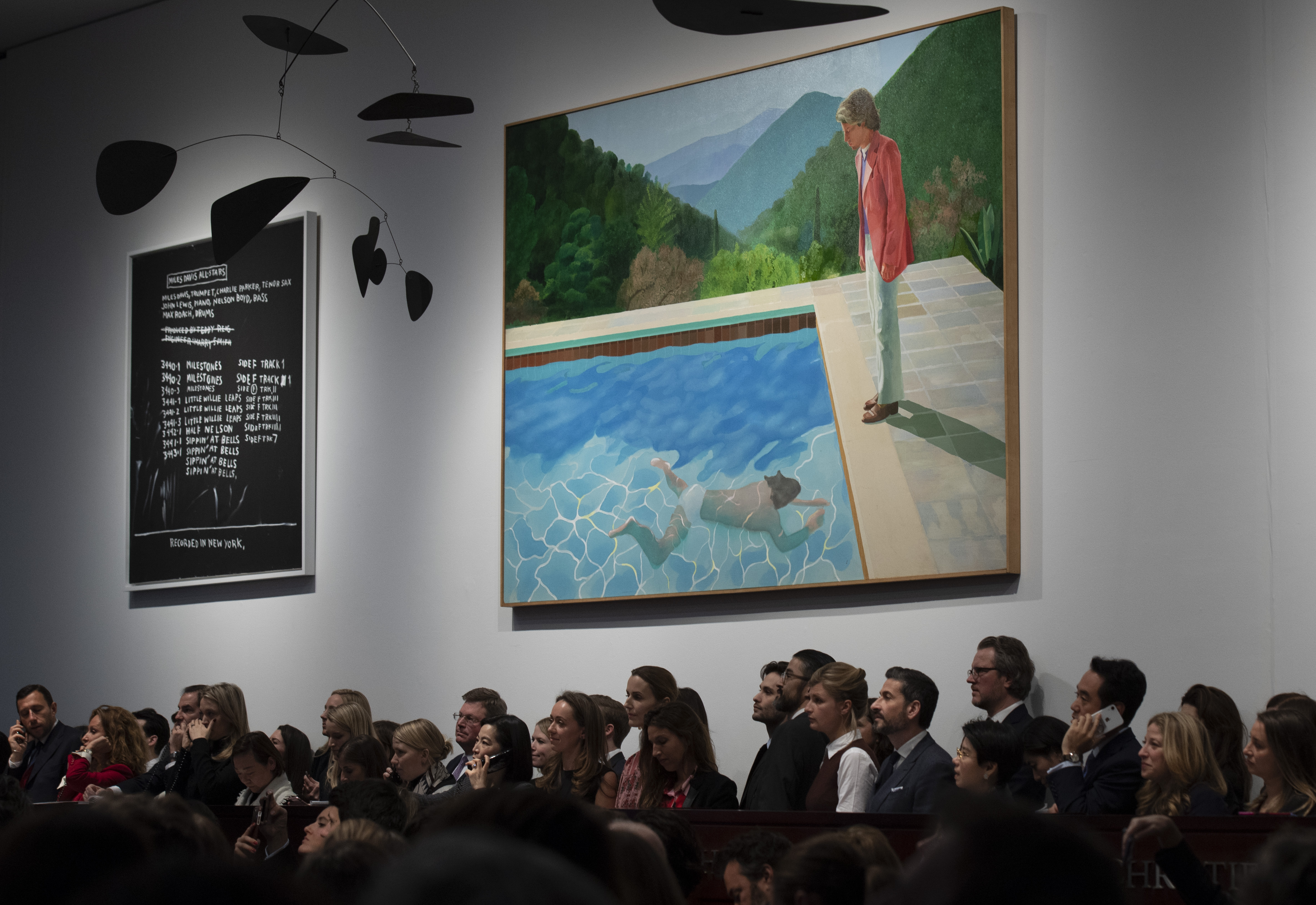 Venden una obra de Hockney en más de 90 mdd