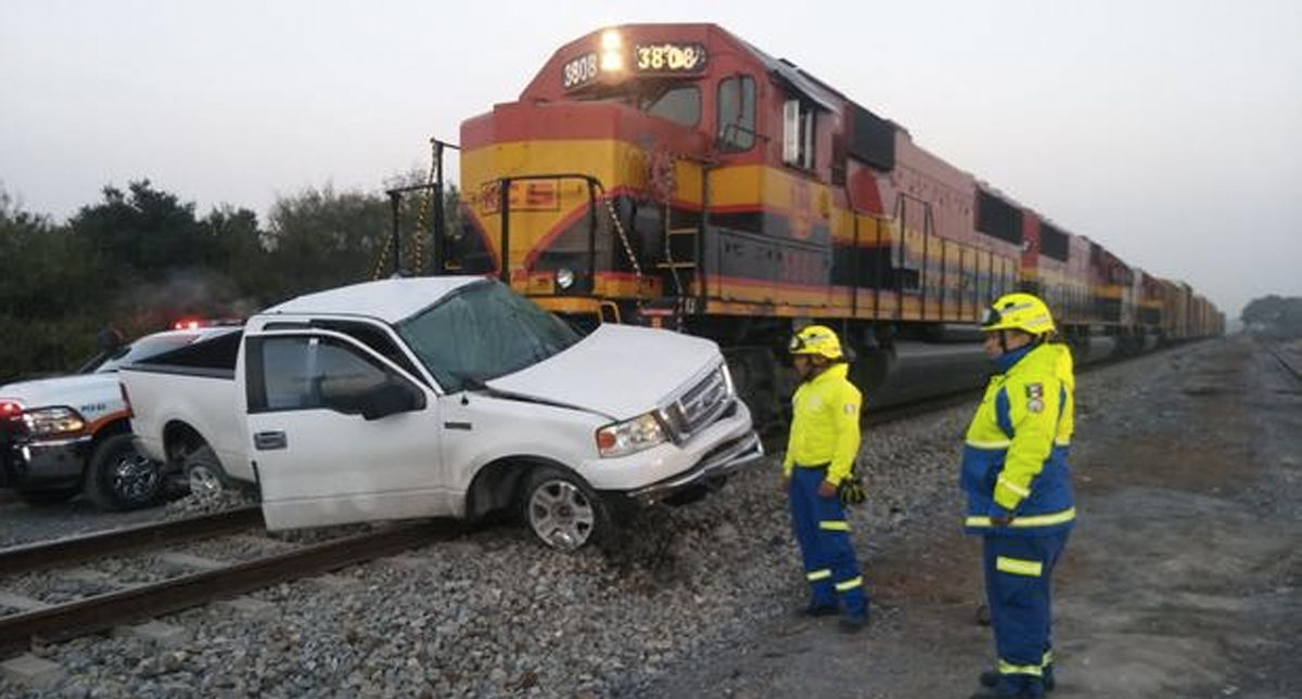 Accidentes ferroviarios dejan un muerto y dos heridos en Nuevo León