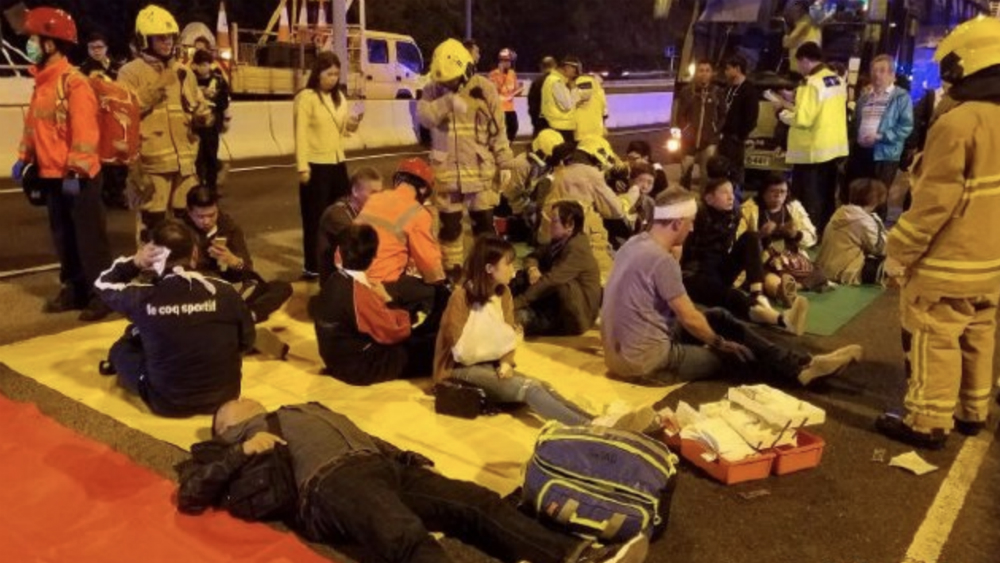 Cinco muertos y 31 heridos en accidente de autobús en Hong Kong - accidente-tsing-yi-hong-kong-2