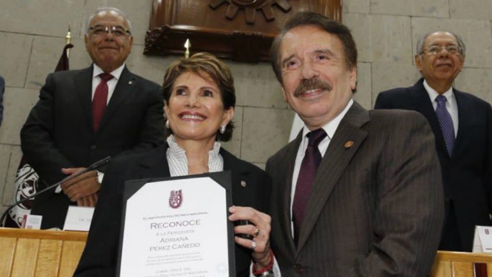 Reconoce IPN a la periodista Adriana Pérez Cañedo