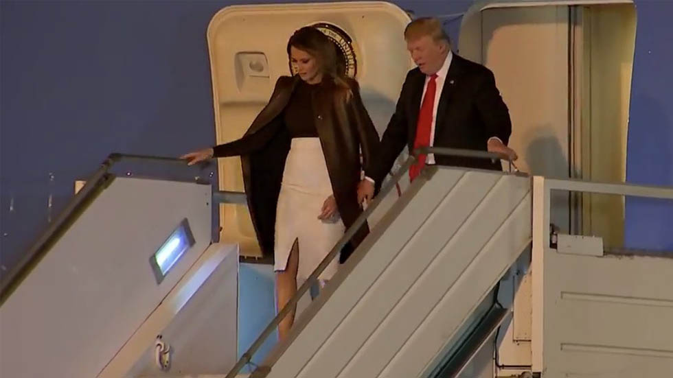 Trump aterriza en Buenos Aires para asistir a cumbre del G20
