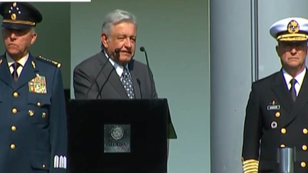 Vengo a pedir su apoyo, no a imponerles nada: AMLO a Fuerzas Armadas