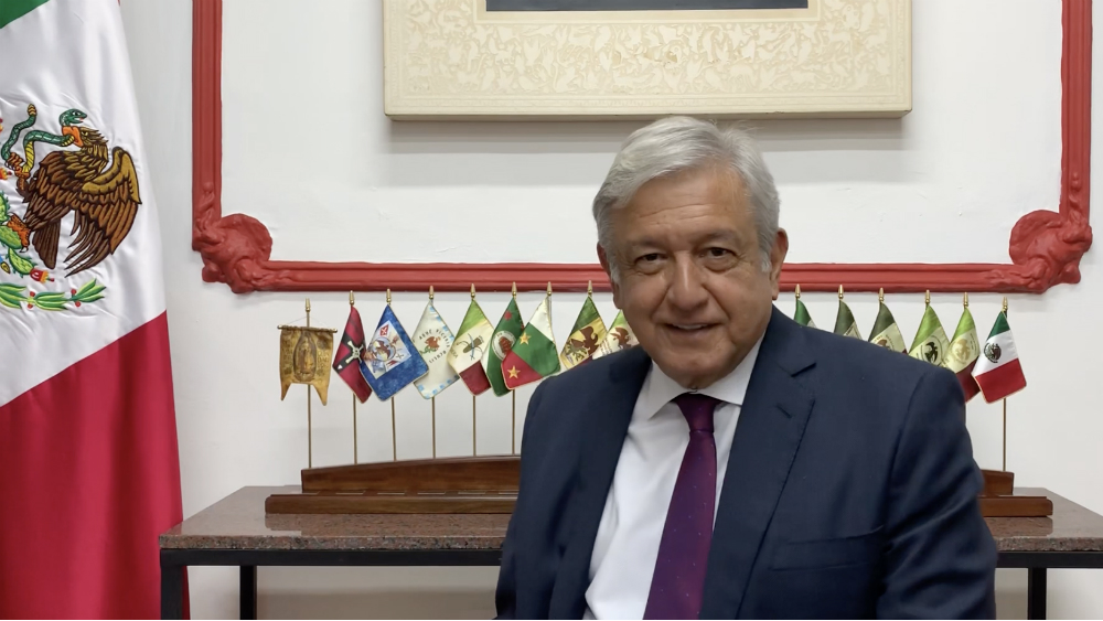 López Obrador garantiza buenos rendimientos a inversionistas en México