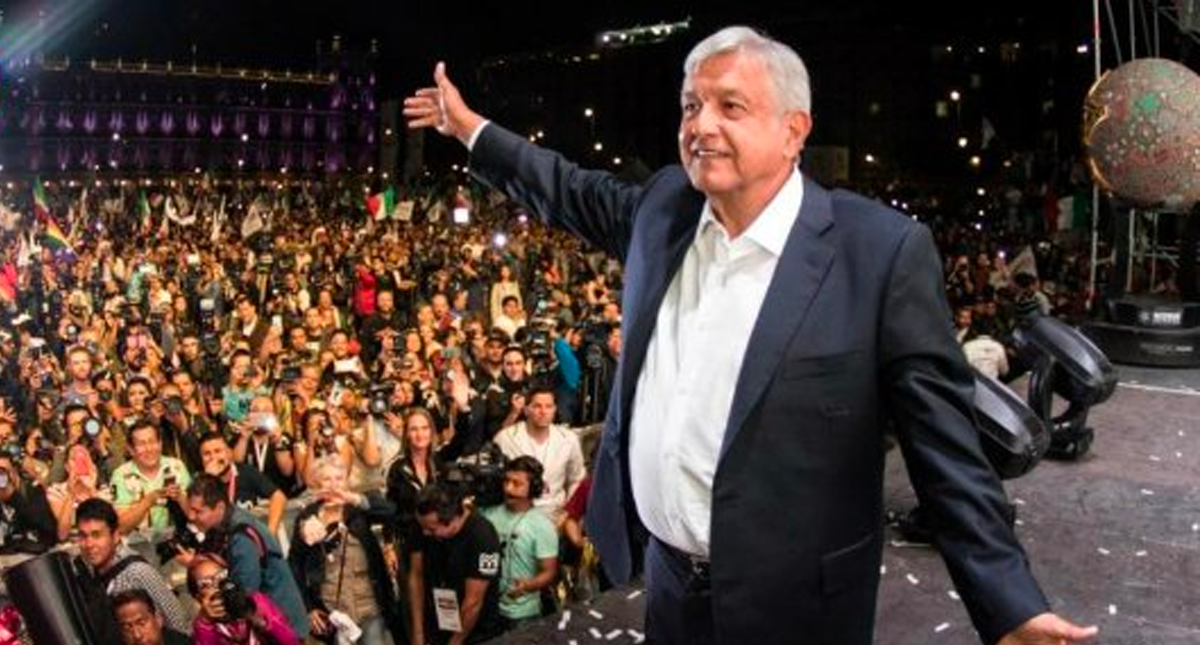 López Obrador dará discurso en la plancha del Zócalo