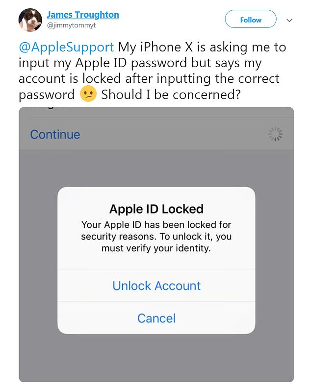 Misterioso 'bug' bloquea cuenta de Apple de usuarios - apple-id-locked