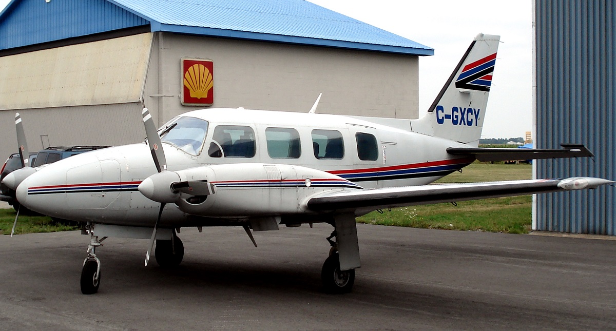 Piloto se queda dormido en pleno vuelo en Australia - bimotor-a-helice-piper-pa-31-navajo-chieftain