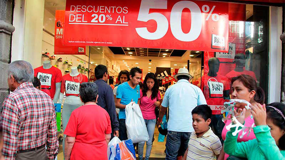 Abarrotan tiendas en último día del Buen Fin