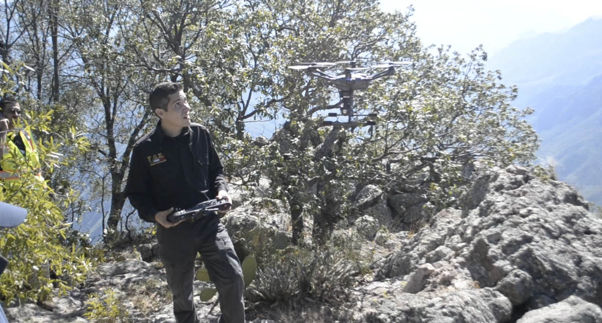 Buscan con drones a estadounidense extraviado en la Sierra Tarahumara