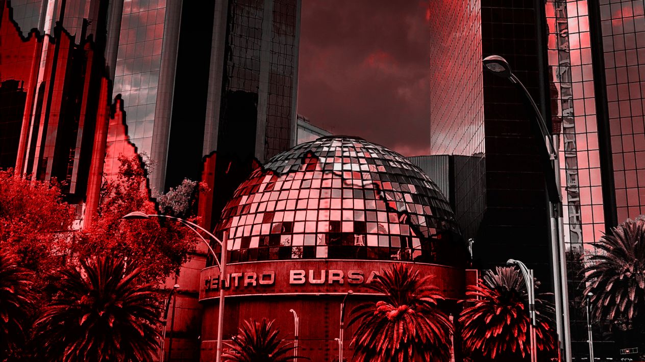 Bolsa Mexicana de Valores cae a su punto más bajo desde 2014