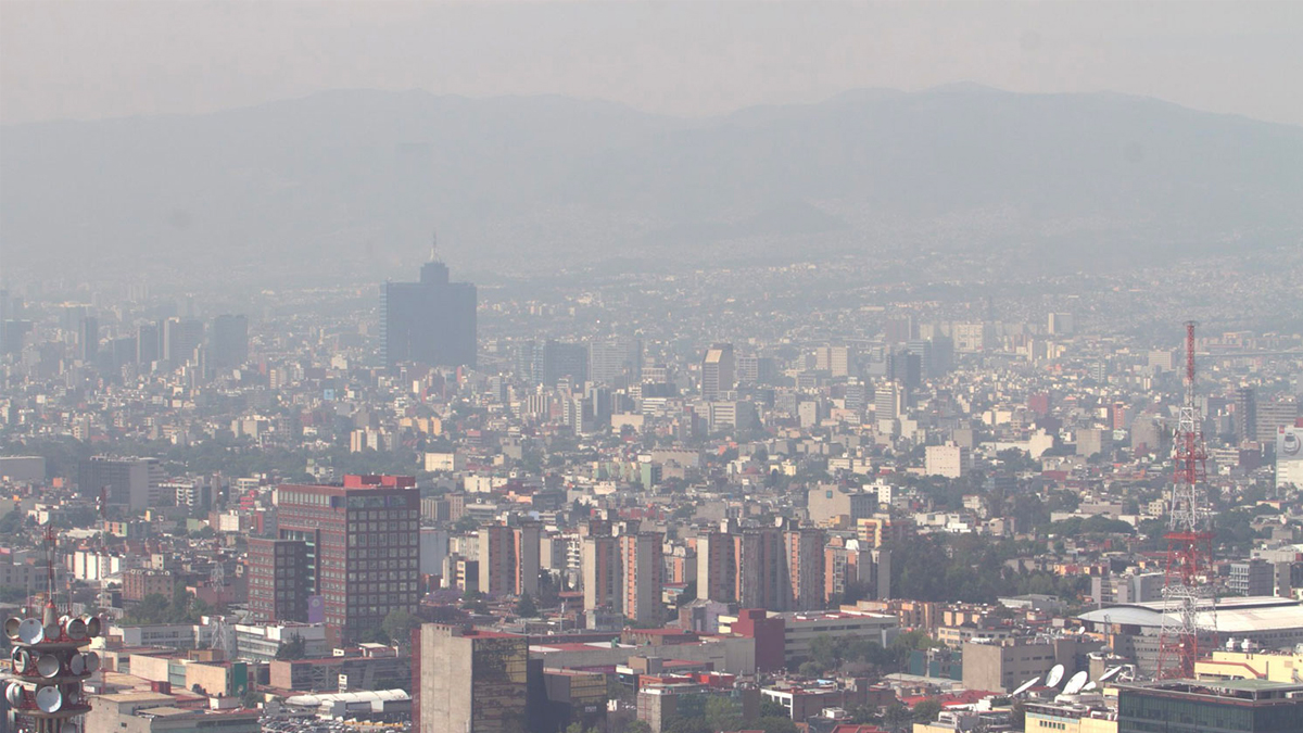 Valle de México tiene mala calidad del aire