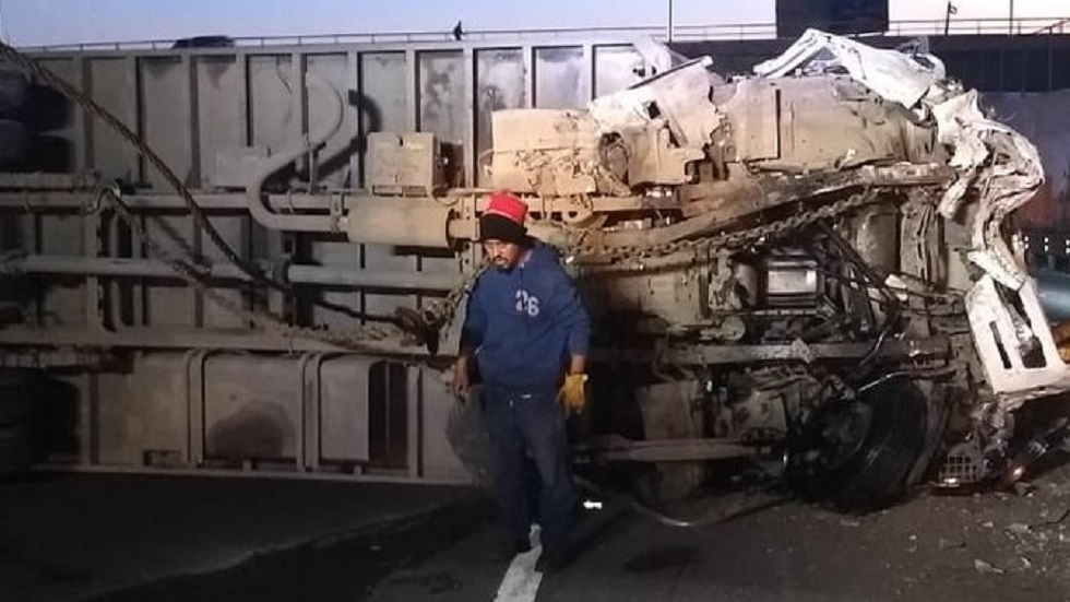 Cierran la autopista México-Puebla por accidente vial