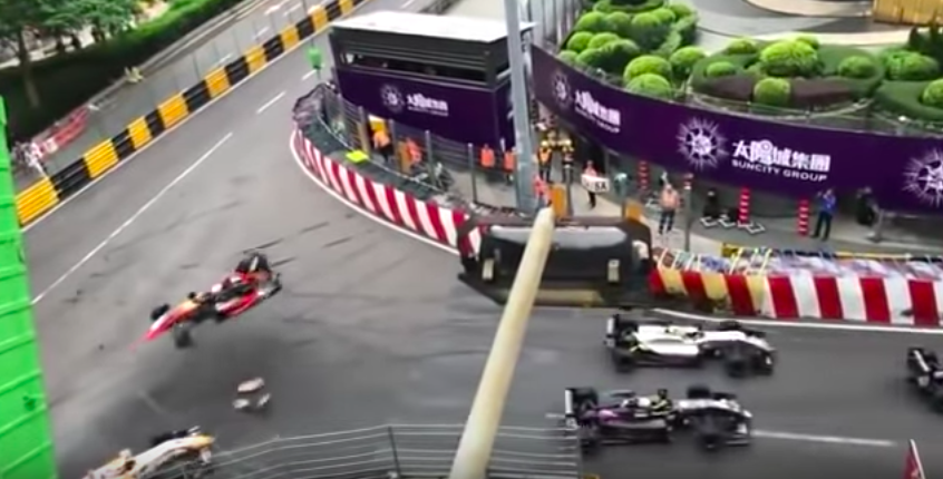 Accidente de Sophia Floersch en Macao Accidente de Sophia Floersch en Macao